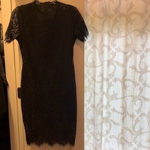 Size Medium Lace Shein Dress with back slit-like new